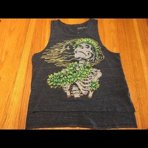 VANS HAWAIIAN SKELETON TANK TOP
